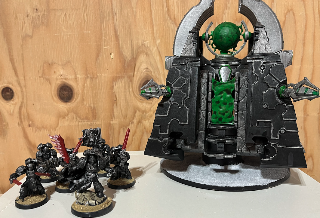 Necrons Hypercrypt Legion vs GK Warpbane Task Force
