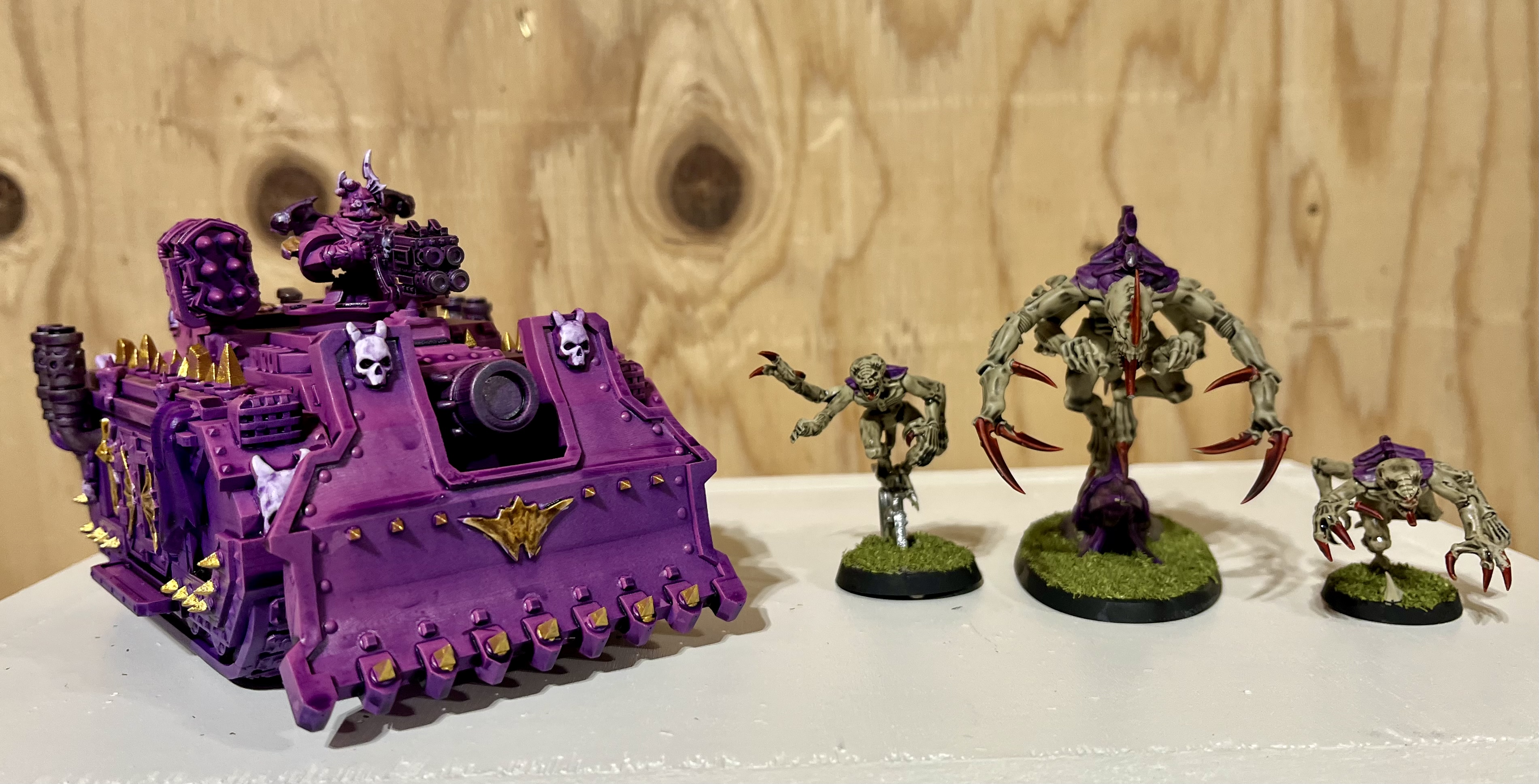 CSM Veterans vs Vanguard Tyranids