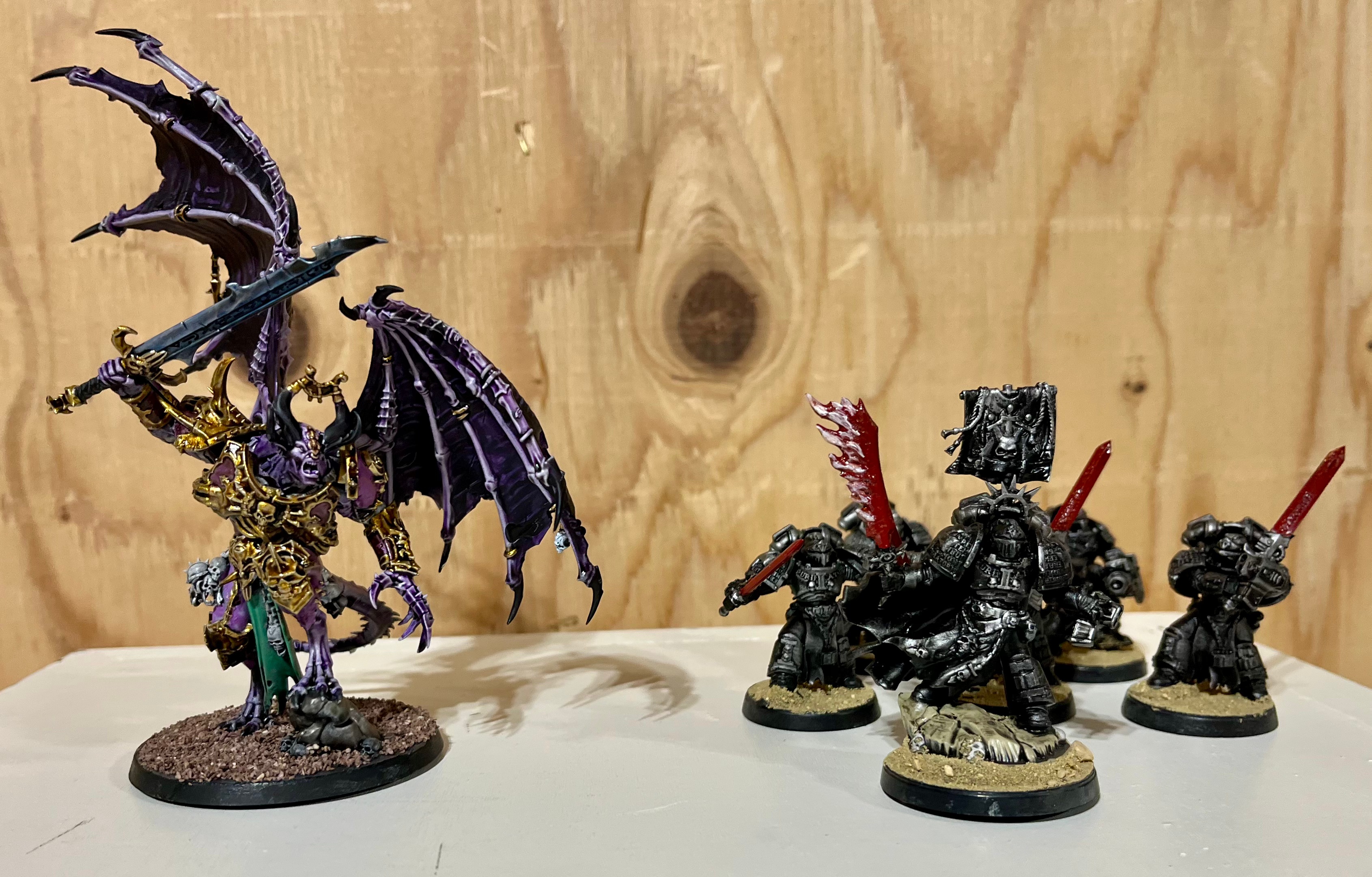 Emperor’s Children Carnival of Excess vs Grey Knights Warpbane Task Force