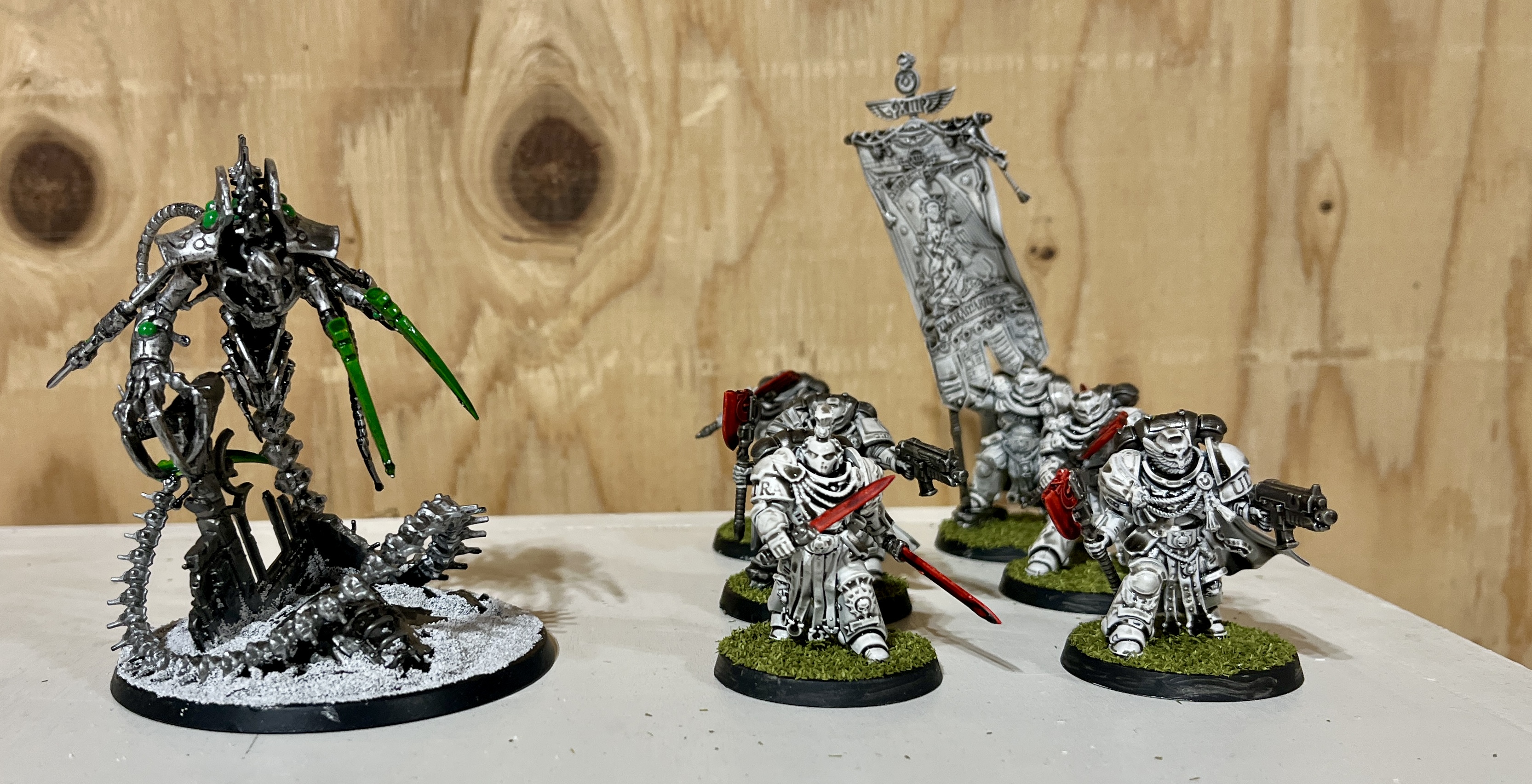 Necrons Cursed Legion vs Ultramarines Blade of Ultramar