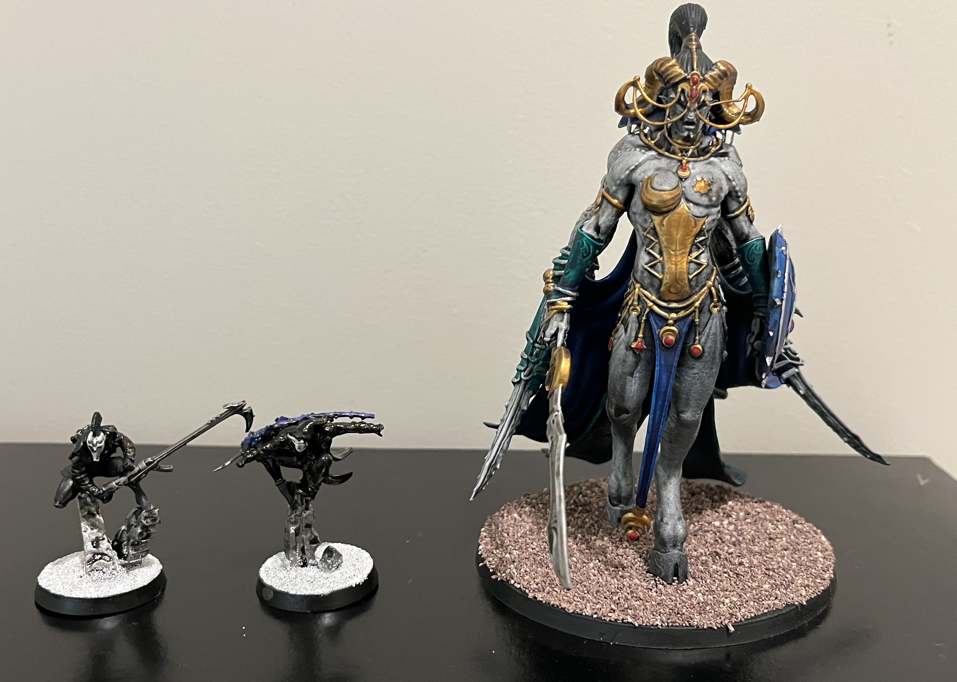 Harlequins Serpent’s Brood vs Chaos Daemons Legion of Excess