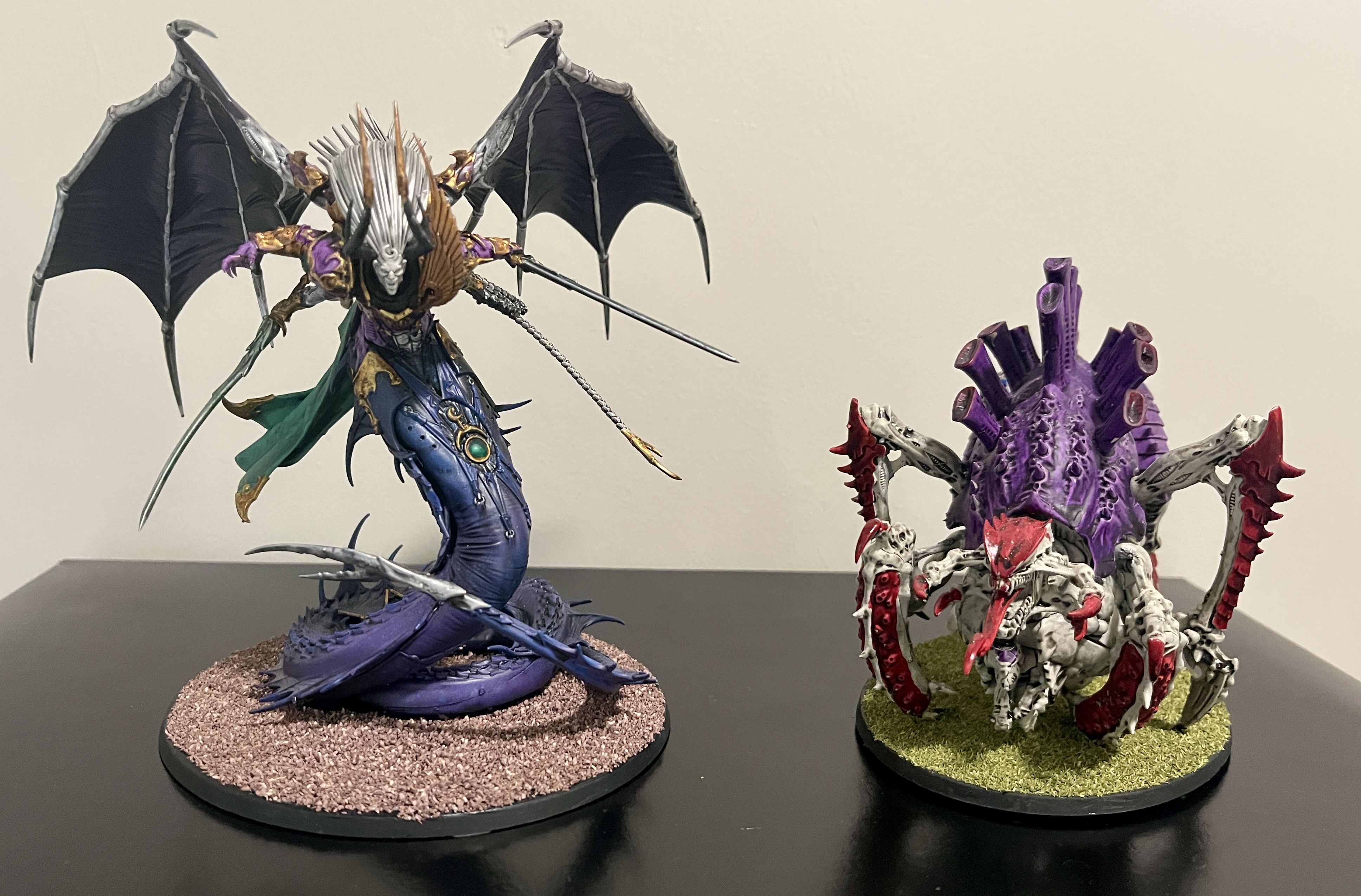 Emperor’s Children Peerless Bladesmen vs Tyranids Invasion Fleet